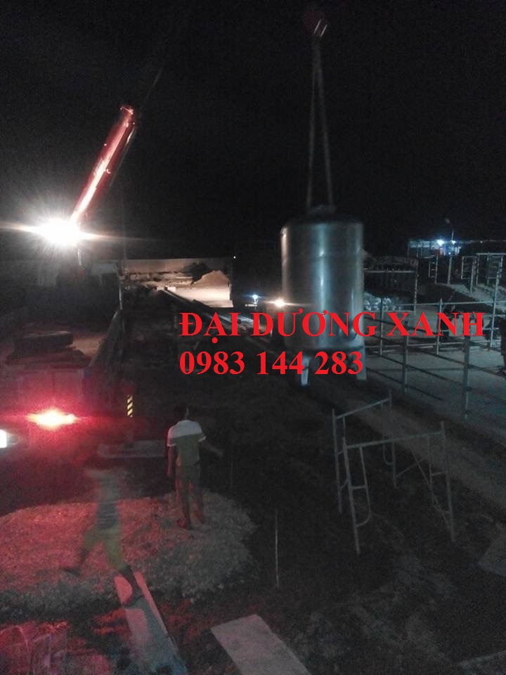 Thiết bị lọc nước giếng khoan công suất 40m3h trong giai đoạn chuyển vào công trường Thiết bị lọc nước giếng khoan công suất 40m3h trong giai đoạn chuyển vào công trường